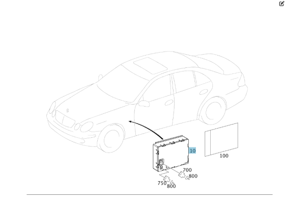 Mercedes-Benz  A2115408545 Блок управління Zentrales Gateway E-class W211 E-class S211 Одеса
