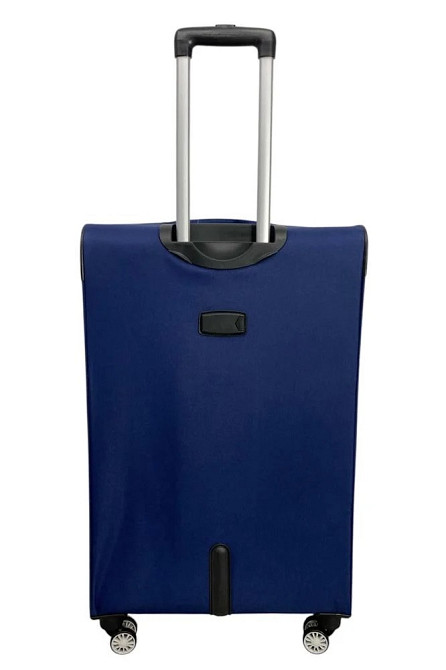 Чемодан тканевый MADISSON 35703 средний 67 см синий 4 колеса Киев - изображение 5