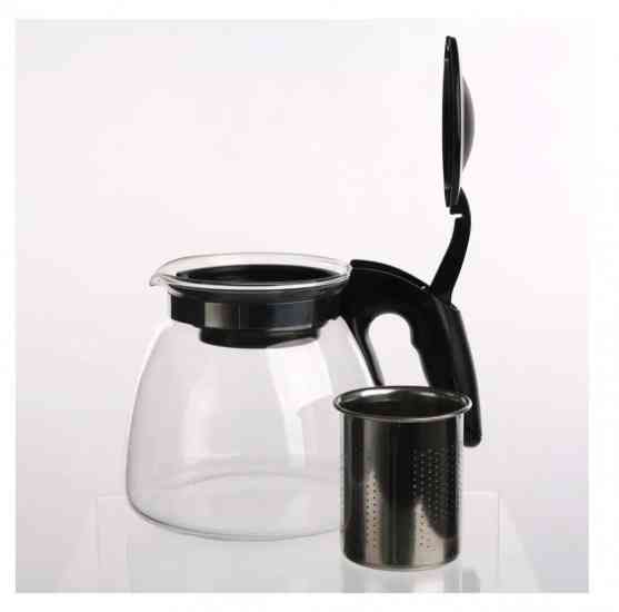 Чайник для чаю скляний (700 мл) Вінниця