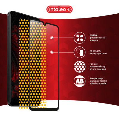 Стекло защитное Intaleo Full Glue Xiaomi Poco C75 Black (1283126608001) Винница - изображение 7