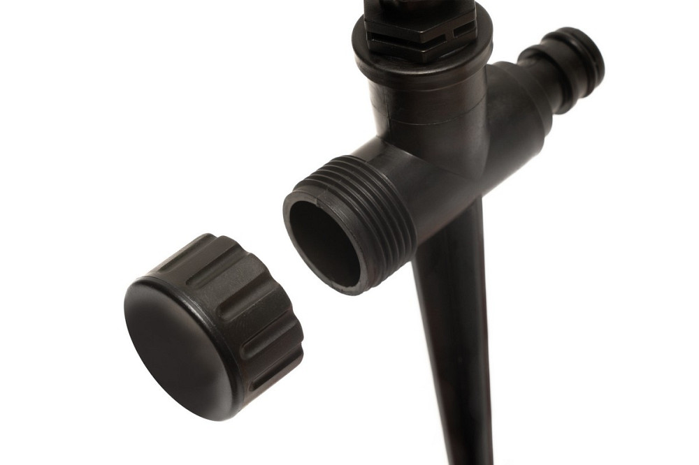 MASTERTOOL Зрошувач для поливу MASTERTOOL обертовий 2-х ріжковий ½" 12 м на ніжці 92-9362 Киев - изображение 3