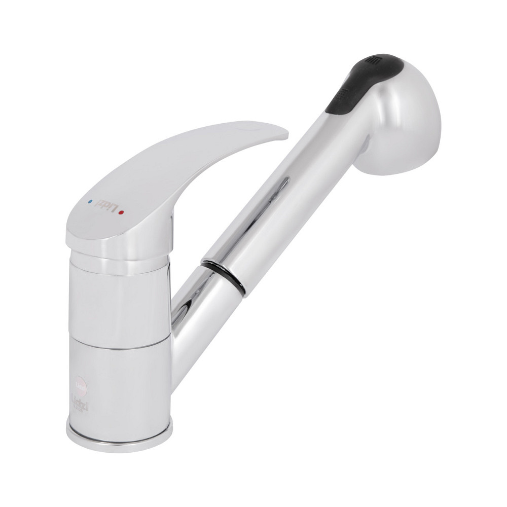 Смеситель для кухни Lidz Mars 011 с выдвижным изливом (k40) LDMAR011CRM34859 Chrome Киев - изображение 8