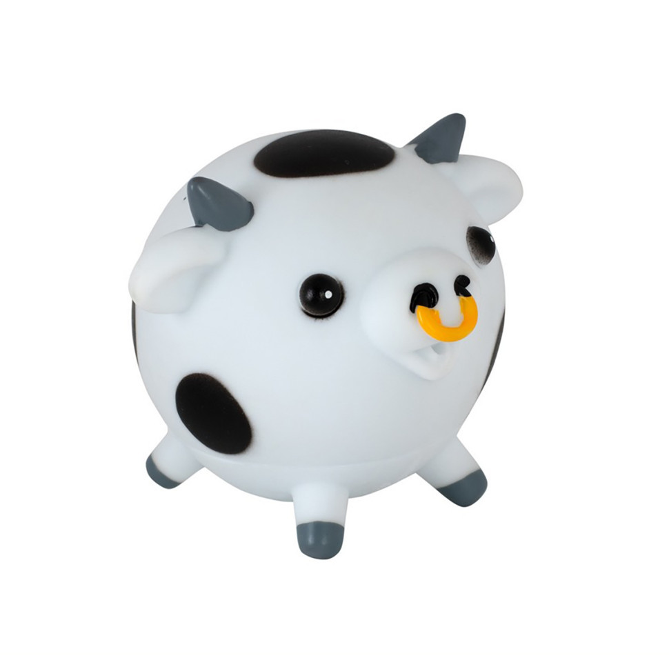 Дитяча іграшка для купання "Бризкаючі тваринки Корівка" 8750_корівка з чорними пл Вінниця - фото 1