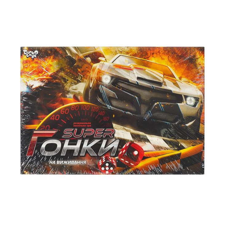 Настільна розважальна гра "Гонки на виживання" DTG24-U українська мова Вінниця - фото 1