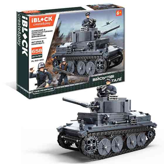 Іграшка конструктор IBLOCK PL-921-342 658 деталей Вінниця