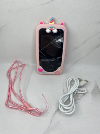 Детский фотоаппарат 8GB Pink в виде смартфона Б/У Киев