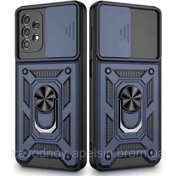Samsung A33 A336 Чехол противоударный (шторка + кольцо) Одесса