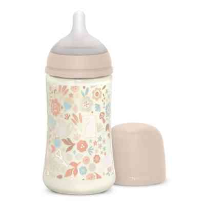 Пляшечка для годування Suavinex Wonderland 270 мл, фізіологічна, середній потік, рожева (308748) Вінниця