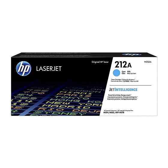Картридж HP CLJ 212A Cyan 4.5K (W2121A) Киев