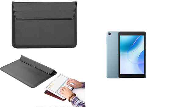 Чехол-конверт VitoCase для Blackview Tab 50, с функцией подставки для планшета Черный Киев