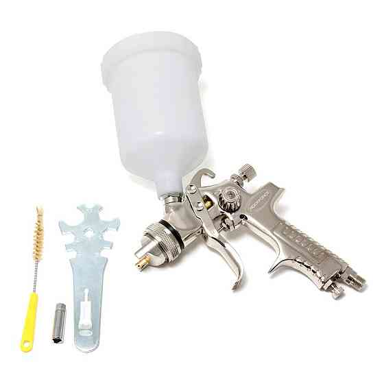 Фарборозпилювач з верхнім пластиковим бачком (бачок 600мл, сопло 1.4мм, 249-320л/хв) ROCKFORCE RF-1109 Одеса