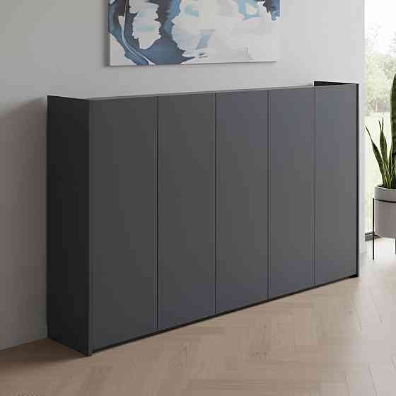 Тумба для обуви Doros Кассель Графит 5 ДСП 159х40х110 (41516219) Днепр