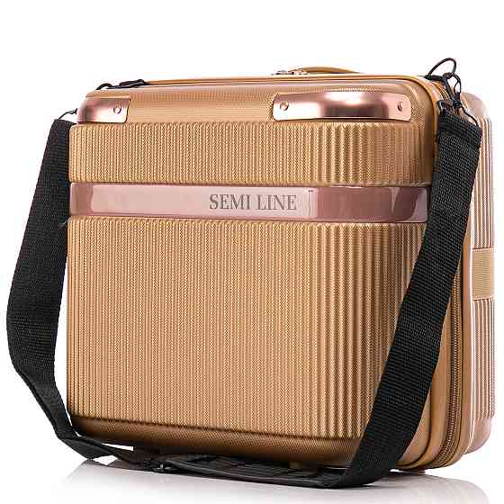 Бьюті-кейс Semi Line 16L Gold (T5667-1) Київ