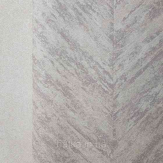 Шпалери вінілові на флізелін Rasch Linares 0.53х10 смуги ялинкою розмиті ефект потертості беж сірі 617511 Київ