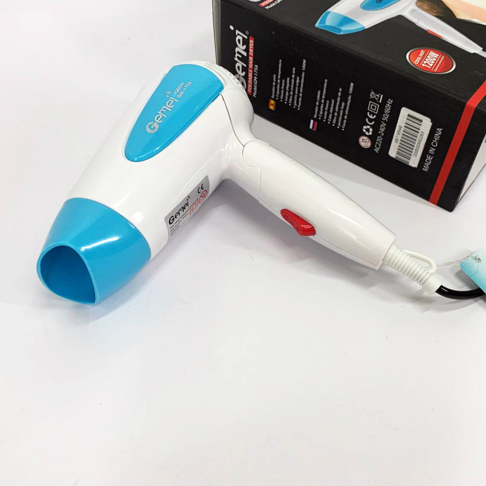 Портативный фен для сушки, Профессиональный фен для объема волос с регулируемой температурой CF-19 Львов - изображение 5