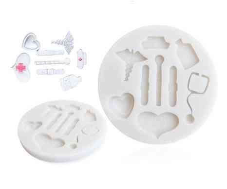 Молд силиконовый Медицинский набор 81 мм серый Киев