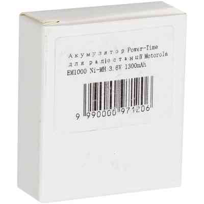 Аккумуляторная батарея Motorola EM1000 Ni-MH 3.6V 1100mAh Power-Time (PTM-5428) Винница