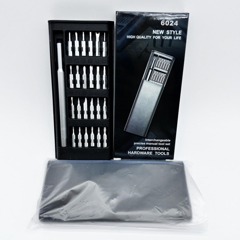 Отвертка с 24 битами для электроники в кейсе Киев - изображение 7