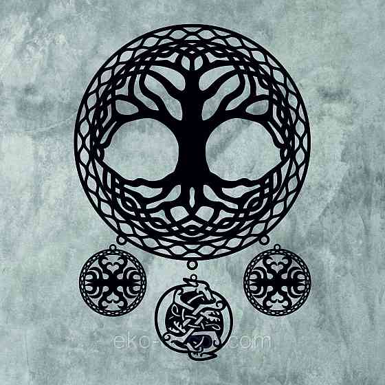 Декоративне настінне Панно «Ловець снів»  Декор на стіну Київ