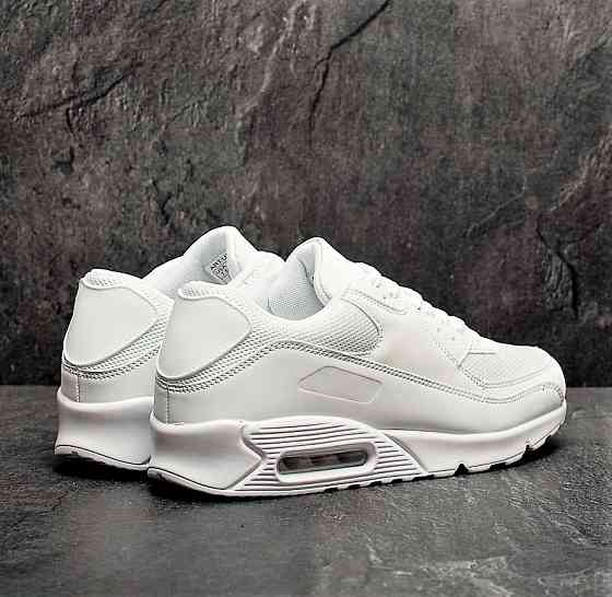 Чоловічі Білі Кросівки в стилі N!ke з Амортизацією (розміри: 45) - 18-2 Дніпро