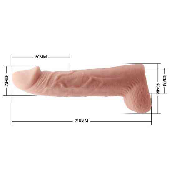Насадка на пенис BAILE - SEX TOYS BIG MAN Sex Aura Киев