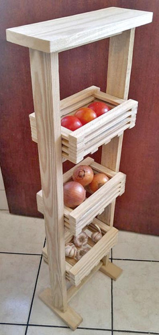 Стеллаж для овощей и фруктов 