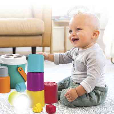 Розвиваюча іграшка Infantino сортер Райдужна вежа (315093I) Вінниця