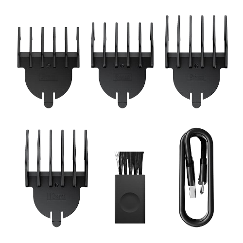 Набір для стрижки акумуляторний 3,7W 1200mAh 6в1 MR-660 Maestro Житомир - фото 5