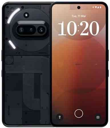 Телефон Nothing Phone (3a) 5G 8/128Gb. Black 120Hz. Київ