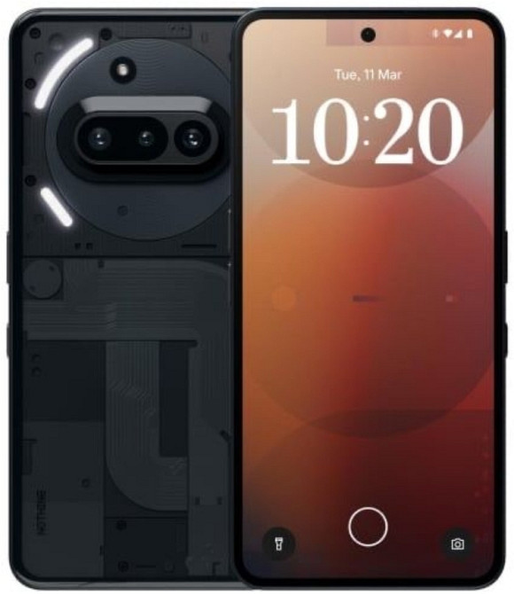 Телефон Nothing Phone (3a) 5G 8/128Gb. Black 120Hz. Київ - фото 1
