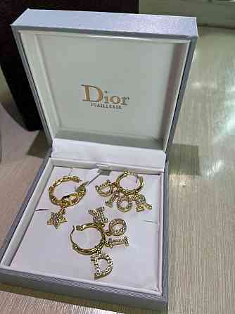 Діор набір сережки та кільце / Dior Одеса