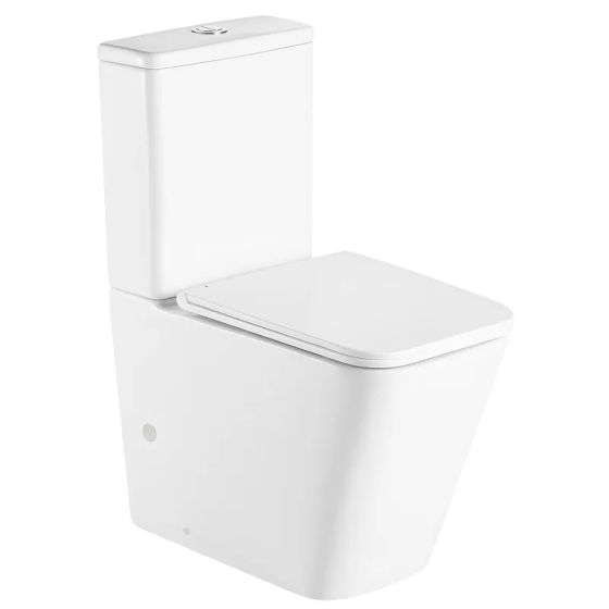 Унітаз-компакт Mixxus Premium Quadro-0401-R 610x365x825mm, система змиву RIMLESS   ( MP6457 ) 35134 Харків