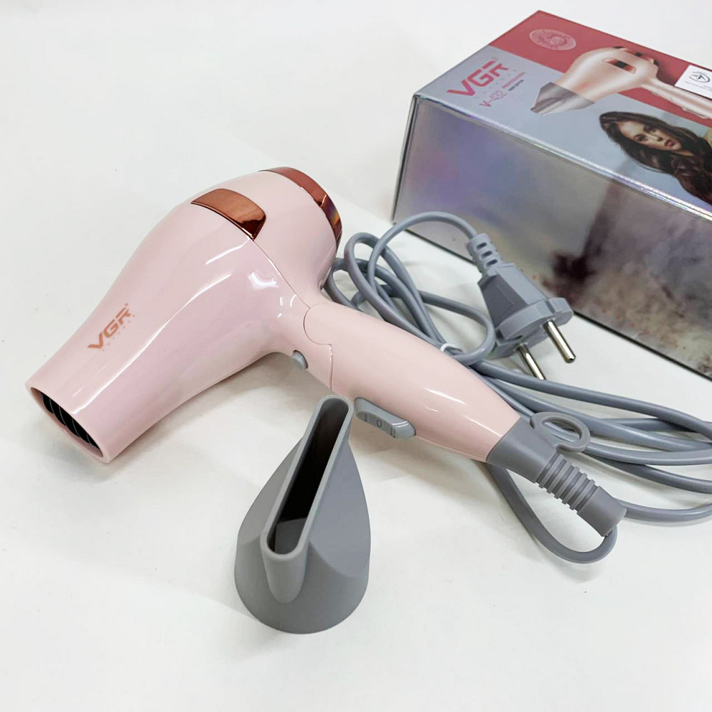 Фен с мощным мотором VGR V-432, Фен для объемной укладки для укладки любых волос TU-69 Львов - изображение 8