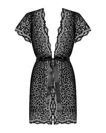 Сексуальный халатик Obsessive Giully peignoir S/M Sex Aura Киев
