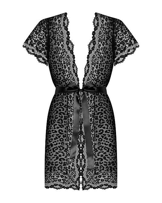 Сексуальный халатик Obsessive Giully peignoir S/M Sex Aura Киев - изображение 5