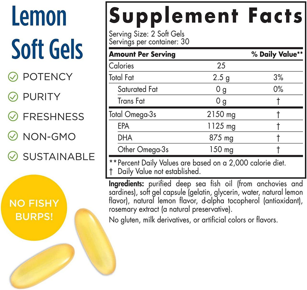 Омега 2X спорт Nordic Naturals Ultimate Omega 2X Sport 2150 мг 60 капс Киев - изображение 2