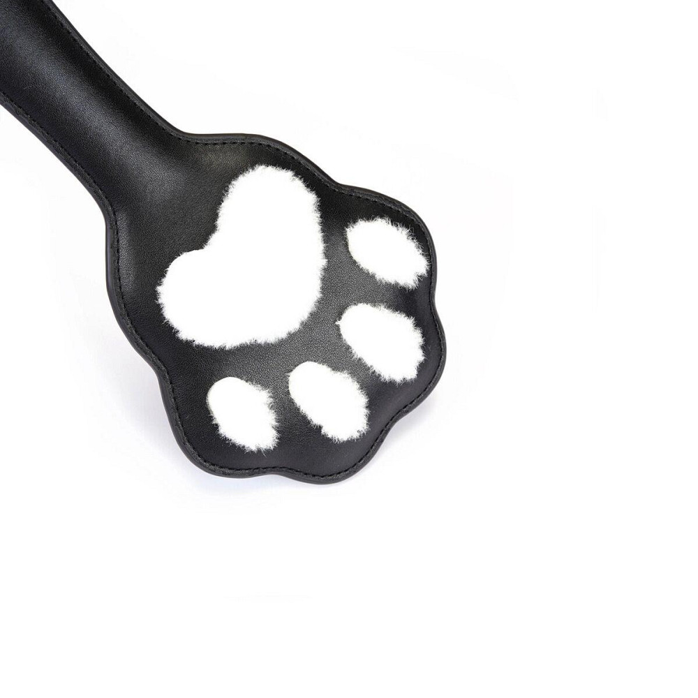 Паддл в виде кошачьей лапки Liebe Seele Round Paddle Black/White Sex Aura Киев - изображение 3