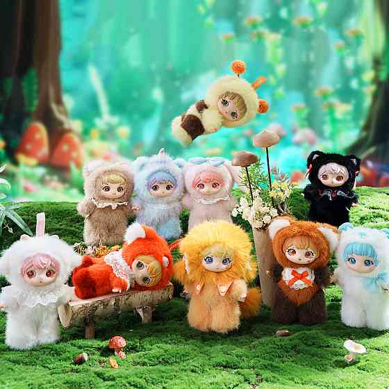 Колекційна м’яка іграшка з кільцем Letsvan серії Ziyuli - Паті звіряток Днепр