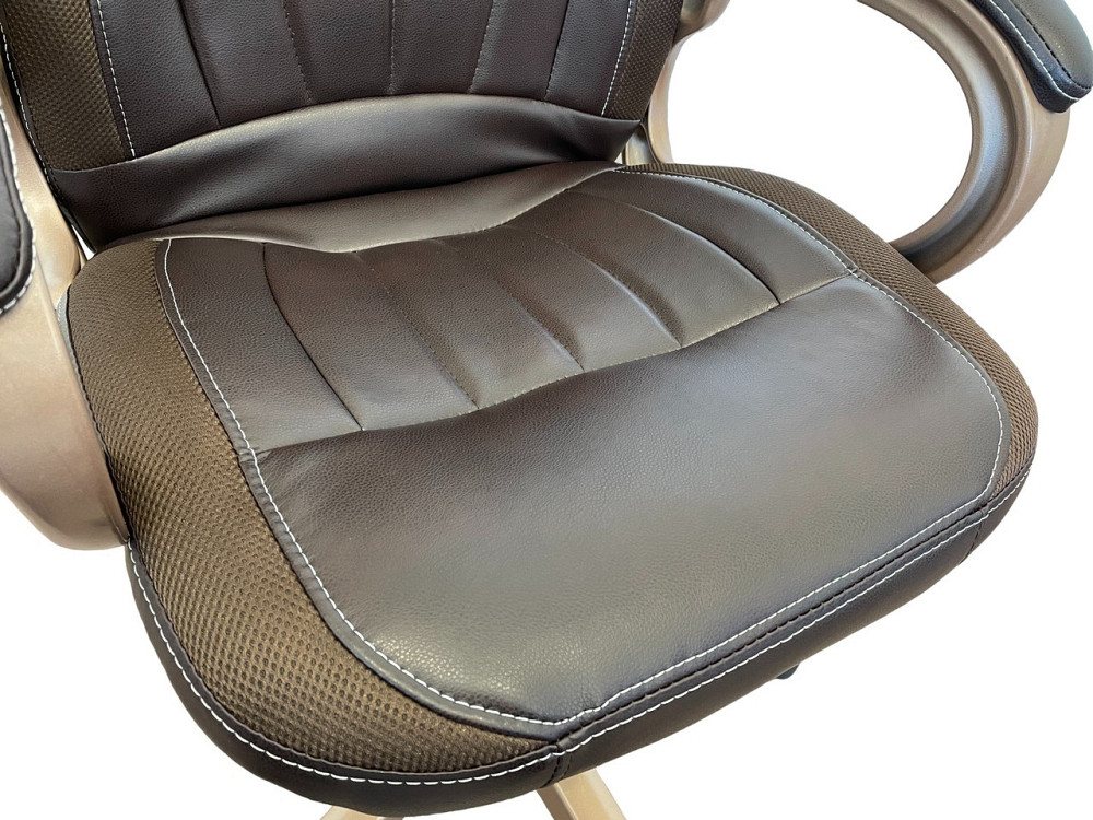 Офісне крісло керівника Tehforward Lexus Anyfix Коричневий Дніпро - фото 4