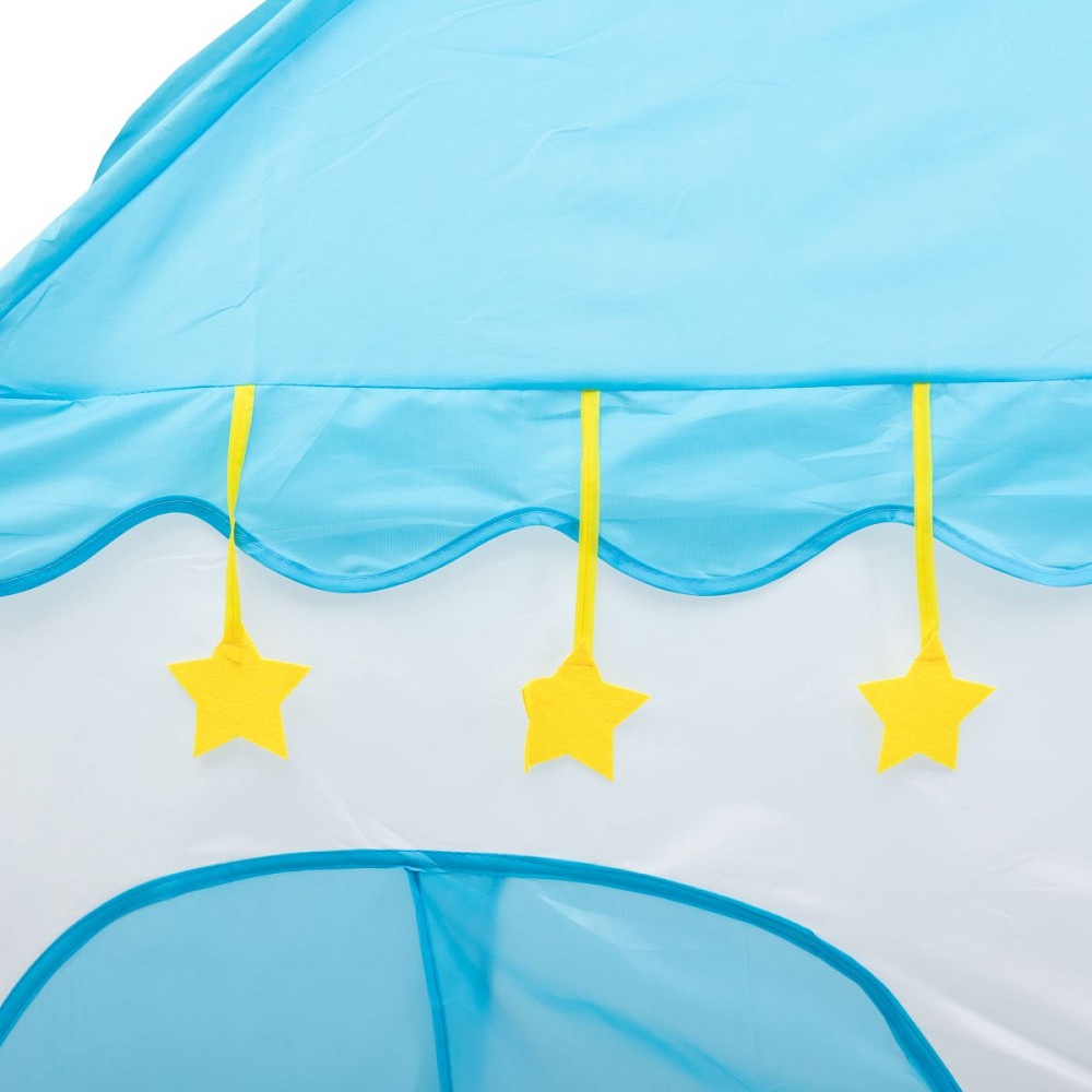 Дитячий ігровий намет будиночок 125×100×120 см намет будиночок для дітей Блакитний HP-S-1NDBL Коломыя - изображение 3