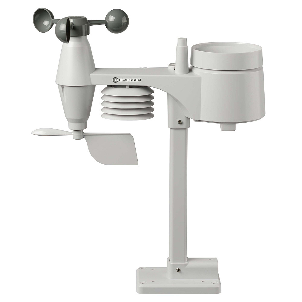 Метеостанция Bresser Weather Center 5-in-1 White (7002511) Киев - изображение 3