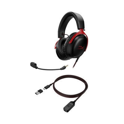 Наушники HyperX Cloud III Black-Red (727A9AA) Винница - изображение 9