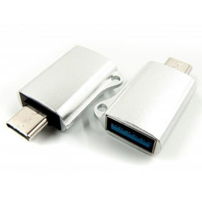 Перехідник OTG USB - Type-C grey Dengos (ADP-019) Вінниця - фото 2