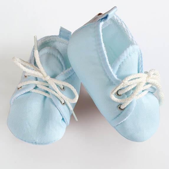 Пінетки для малюків бавовняні 8-10 см (0-6 місяців) MagBaby блакитний Кривий Ріг - фото 1