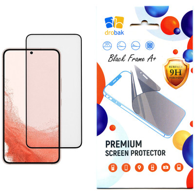 Стекло защитное Drobak Xiaomi Redmi Note 11 Pro+ Black Frame A+ (616172) Винница - изображение 1