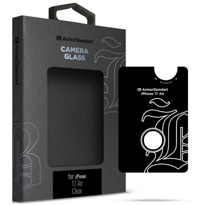 Скло захисне Armorstandart for Camera Supreme BI Apple iPhone 17 Air Transparent (ARM86452) Вінниця - фото 1