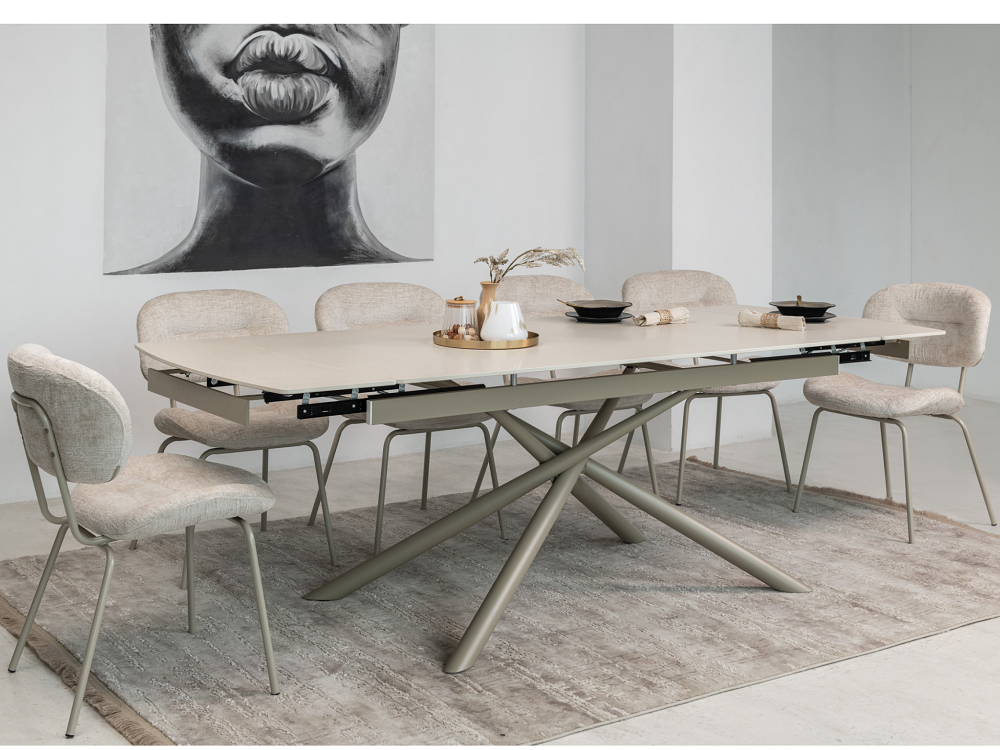 Стілець М-120 перлинний + капучино Дніпро - фото 1