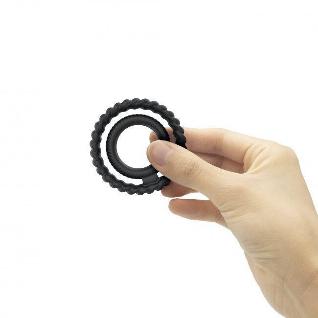 Ерекційне кільце подвійне Dorcel DUAL RING Sex Aura Київ - фото 6