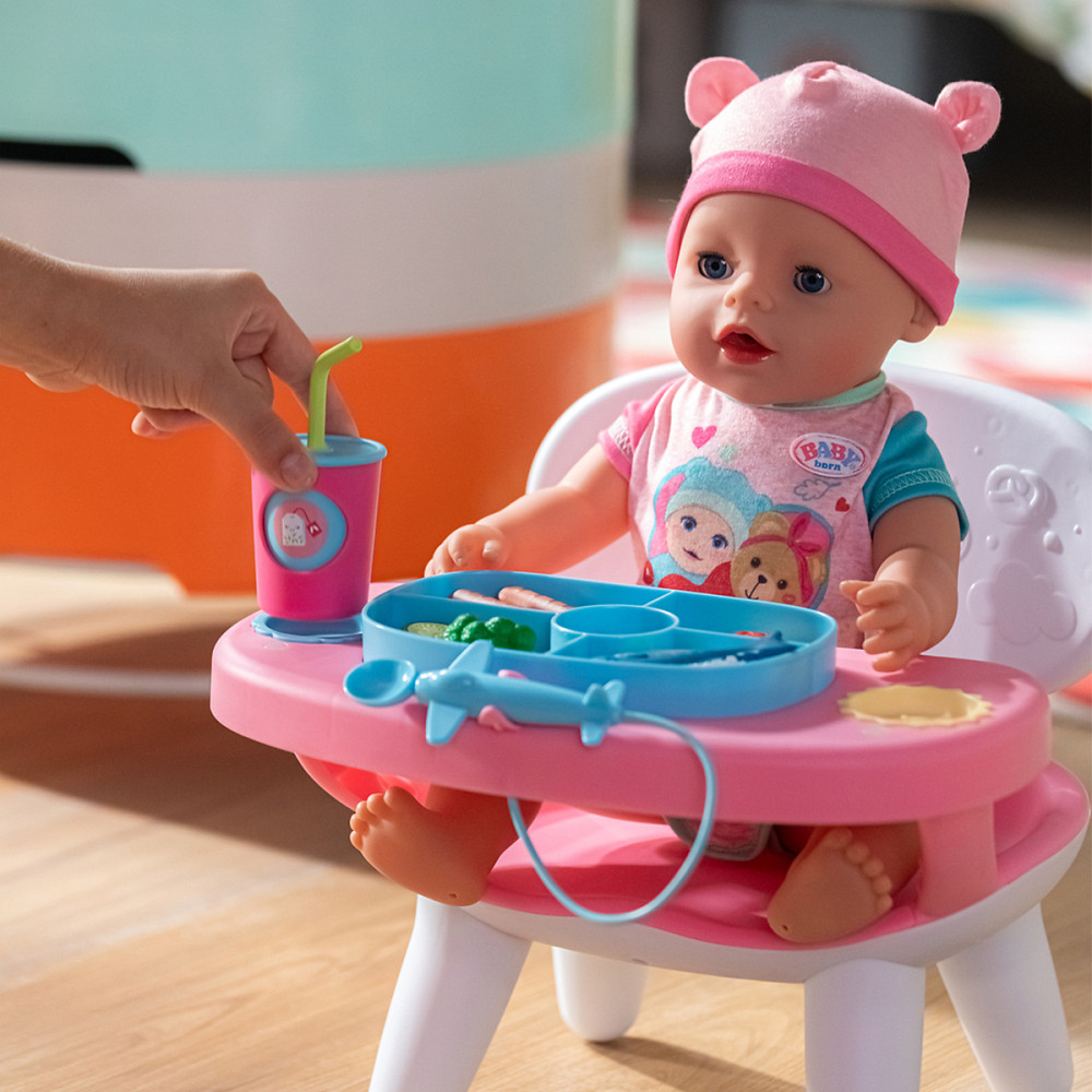 Інтерактивний столик для годування ляльки Baby Born S2 – Час обіду (світло, звук) Дніпро - фото 8