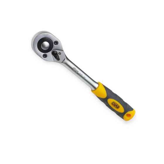 Тріска з квадратом 1/2" 45 зубів 250 мм CrV Мукачево